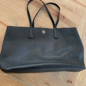 Leather Tory Burch Tote